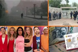 Noticias para el fin de semana: Ingresa Frente Frío, hermanos armados entran a secundaria y Sheinbaum reabre registro para depositar 9 mil 500 pesos al mes