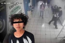Osmar ‘N’, vinculado a proceso por feminicidio, fue detenido por sus compañeros de escuela.