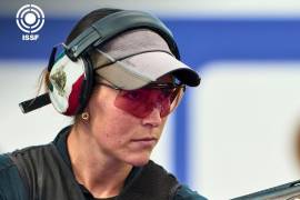 Rodríguez se convirtió en la primera mexicana en alcanzar una medalla mundial en tiro deportivo.