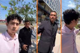 Se viralizó el video del creador de contenido regiomontano Ray Monsiváis, quien documentó la agresión que sufrió por parte de un guardia de seguridad del Hotel Holiday Inn Express Sendero.