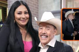 La prometida de Rivera es 35 años menor que el cantante y padre de la fallecida Jenni Rivera.