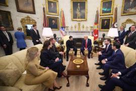 Estas declaraciones se produjeron tras una reunión entre Trump y el presidente ucraniano, Volodímir Zelenski, en los márgenes de la Asamblea General de la ONU. FOTO: