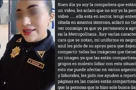 Una agente de la CDMX identificada como Isabela Segundo desmintió rotundamente ser la mujer que aparece en un video íntimo viral captado dentro de una patrulla.