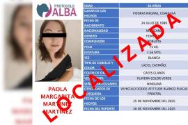 Ficha de búsqueda difundida por la Fiscalía y redes ciudadanas para la localización de Paola Margarita ¨N¨.