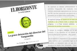 La grave detención del Director de Vanguardia, columna señala error arbitrario