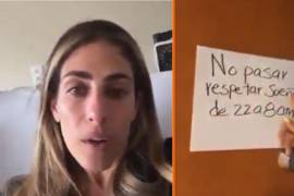 Una influencer fitness fue criticada en redes sociales luego que mostrara en una publicación su molestia con el personal médico de un nosocomio.