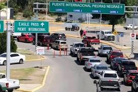 Crece flujo vehicular y peatonal en el Puente Internacional II