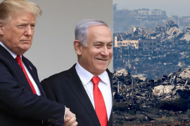 4 de febrero del 2025, el presidente Trump y el primer ministro de Israel, Netanyahu comentan sobre posibles planes de reconstrucción en Gaza, tras finalización de la guerra