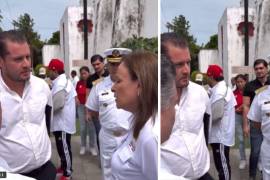 A través de redes sociales se volvió viral un video donde se aprecia a la gobernadora de Veracruz, Rocío Nahle, protagonizando un vergonzoso momento con uno de los funcionarios estatales.