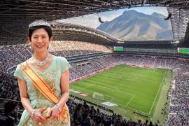 Princesa japonesa en Monterrey, Nuevo León, durante el Mundial 2026