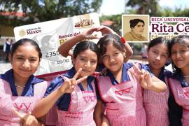 Beca Rita Cetina para estudiantes de primaria tiene calendario de pagos. Apoyo de $2,500 anuales comenzará a dispersarse desde 3 de agosto y llegará directamente mediante las tarjetas del Banco del Bienestar.