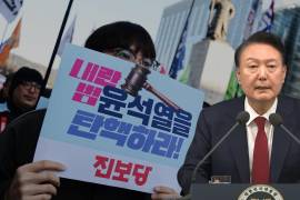 El presidente de Corea del Sur, Yoon Suk Yeol, declara la ley marcial en un discurso inesperado: No citó ninguna amenaza específica de Corea del Norte, que posee armas nucleares, y se centró en cambio en sus oponentes políticos internos.