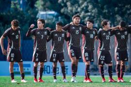 Karol Velázquez fue el autor del único gol de México en la derrota 3-1 ante Francia en Semifinales del Maurice Revello.