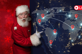 Herramientas como el Santa Tracker de Google y NORAD Santa permiten seguir en tiempo real el trayecto de su trineo, combinando la magia navideña con la tecnología.