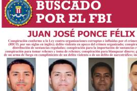 El Departamento de Estado de Estados Unidos anunció una recompensa de hasta 5 millones de dólares a cambio de información que permita capturar o condenar a Juan José Ponce Félix, alias “Jesús Alexandro Sánchez Félix” y “El Ruso”, a quien se acusa de violar las leyes de narcóticos estadounidenses.