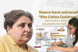 La beca Rita Cetina otorgará mil 900 pesos bimestralmente a estudiantes de secundaria y en el caso de un alumno del mismo nivel educativo se otorgarán 700 pesos adicionales.