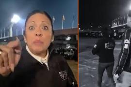 Un video viral muestra a una mujer con prendas de la Fiscalía CDMX discutir con una policía auxiliar en el Estadio Olímpico; autoridades ya investigan el caso
