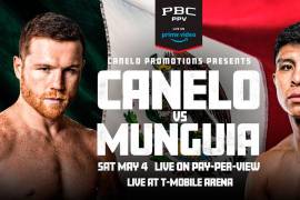 Canelo y Munguía confirmaron su pelea el próximo sábado 4 de mayo, desde el T-Mobile Arena de Las Vegas.