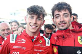 Arthur y Charles Leclerc harán historia en la Fórmula 1 al correr juntos en las Prácticas Libres del Gran Premio de Abu Dhabi.