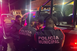 Elementos de la Policía Preventiva resguardaron a varios menores de edad.