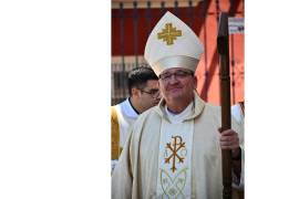 Hilario González García exhortó a fortalecer la paz y la solidaridad durante la Semana Santa.