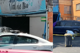 Operativos de la policía en la CDMX, Alcaldía de Tlalpan, acordonan autolavado tras asalto