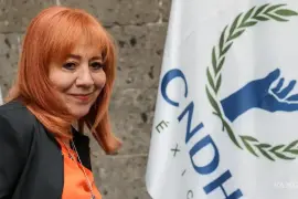 Colectivos Jóvenes Buscadores de Sonora y Madres Buscadoras de Sonora, encabezado por Ceci Patricia Flores, exigieron la renuncia inmediata de Rosario Piedra Ibarra, titular de la CNDH.