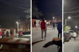 Viviendas del sector presentaron afectaciones luego de las trifulcas registradas durante la noche.