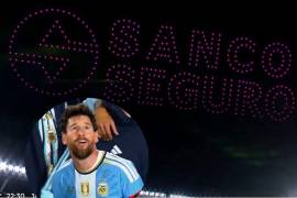 Publicidad de Sancor Seguros causa risas y molestias entre los aficionados en el homenaje de despedida de Messi.