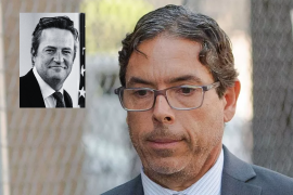 Salvador Plasencia se declara culpable en caso relacionado con el fallecimiento de Matthew Perry
