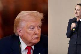 Trump critica rechazo de Sheinbaum a la intervención de Estados Unidos al cártel