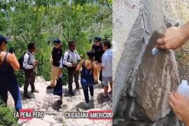 En redes sociales circuló un video que muestra a turistas estadounidenses discutiendo con un trabajador del Área Natural Protegida en Querétaro, Peña de Bernal, luego de que fueron reprendidos por rayar el monolito.