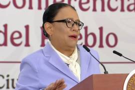 Rosa Icela Rodríguez no descarta contender por la gubernatura de San Luis Potosí, aunque evita hablar de temas electorales en La Mañanera.