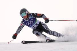 La mexicana Sarah Schleper se convirtió en la primera esquiadora en competir en siete Juegos Olímpicos de Invierno, además de ser la atleta de mayor edad en participar.