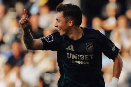 Rodrigo Huescas asistió en el triunfo del Copenhague ante Sønderjyske, confirmando su gran momento en la Superliga danesa.