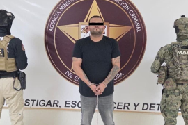 Detienen a Martín Jesús “N”, alias ‘El Tomate’, integrante de “Los Gigios” en Nogales, Sonora, durante operativo conjunto federal y estatal que busca desarticular redes de narcotráfico y secuestro