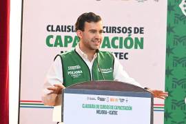 Gabriel Elizondo Pérez, coordinador de Mejora Coahuila, destacó la importancia de acercar el empleo a la gente.