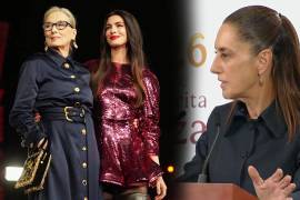 Sheinbaum agradece a Meryl Streep tras elogiar el liderazgo femenino en México durante su visita por El diablo viste a la moda 2.