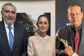 De acuerdo con Riva Palacio, la presidenta está siendo traicionada por su propio estratega Iván Silva (derecha), quien opera para Adán Augusto López en Chihuahua y otros estados que renovarán gubernatura.