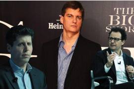 Michael Burry (al centro), fue el primer analista que detectó el exagerado nivel de endeudamiento del mercado inmobiliario que impulsó una burbuja financiera en Estados Unidos y en el mundo.