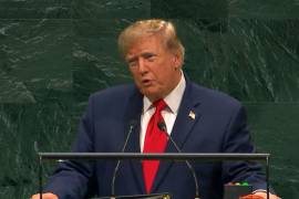 Donald Trump acusó a México de ser el “epicentro de la violencia de los cárteles” durante su discurso ante la ONU.