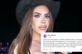 Vicky Esparza denunció haber sido víctima de un asalto mientras grababa contenido durante la madrugada a orillas del río Bravo, en Piedras Negras.