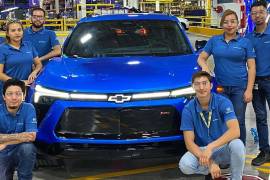 En junio del año pasado, GM publicó en sus redes sociales la producción de la primera unidad de la Blazer EV en su planta de Ramos Arizpe.