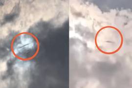 Un video del ufólogo ha generado controversia, ya que parece mostrar un objeto volador no identificado (OVNI) durante el Eclipse.