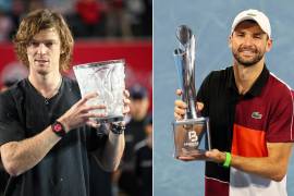 Andrey Rublev y Grigor Dimitrov empezaron el año ganando en los respectivos torneos que disputaron a principio del 2024.