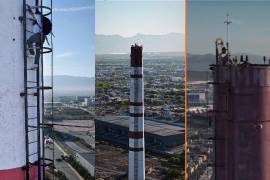 El creador de contenido utilizó un dron para captar imágenes de Saltillo desde las alturas.
