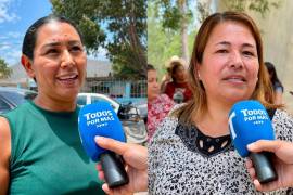 Brenda Liliana Segovia y Erika Griselda Jalomo destacan beneficios del programa.