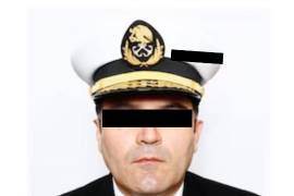 El contralmirante Fernando Farías Laguna, presunto líder de la red huachicol fiscal en las aduanas de la Secretaría de Marina (Semar) de México, compareció ante un juez federal argentino.