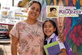 En un par de semanas, concluirá la entrega de tarjetas del Banco del Bienestar para las familias beneficiarias inscritas a la Beca Rita Cetina para primaria.