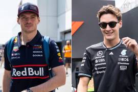 Max Verstappen y George Russell fueron los más rápidos de las prácticas libres en el circuito de Montreal.